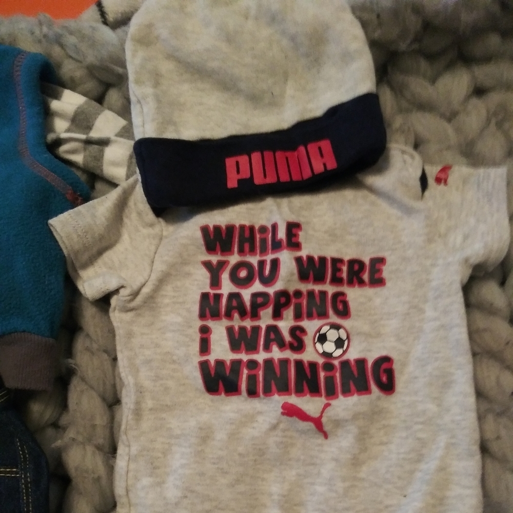 Onesie with a hat